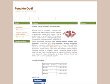 Tablet Screenshot of penzionopal.sk